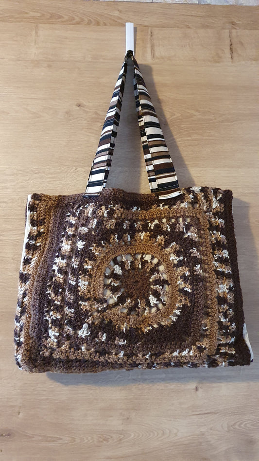 Häkelhandtasche, 38x28,5 cm