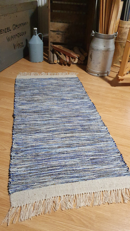 Teppichläufer handgewebt, 120x52 cm