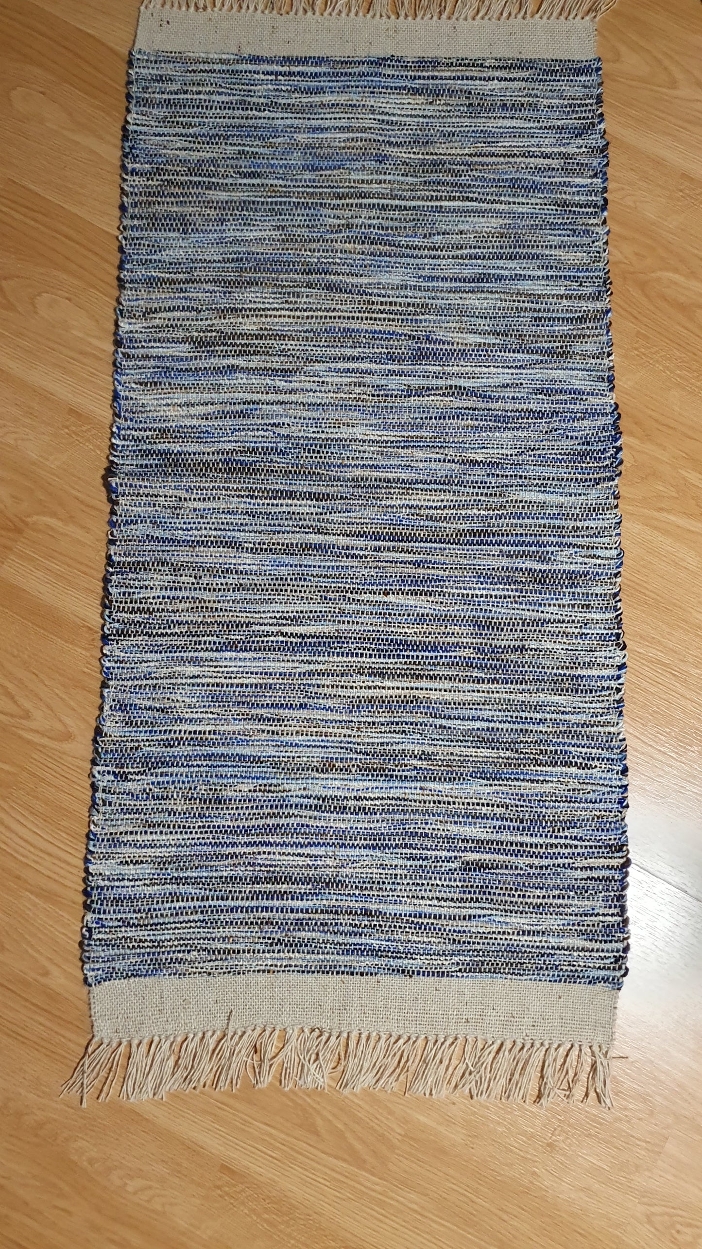 Teppichläufer handgewebt, 120x52 cm